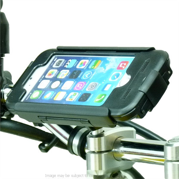 High Power Hardwire TiGRA BikeCONSOLE Waterproof Case with M8 Motorcycle Mount for iPhone 6 (sku 21762)
