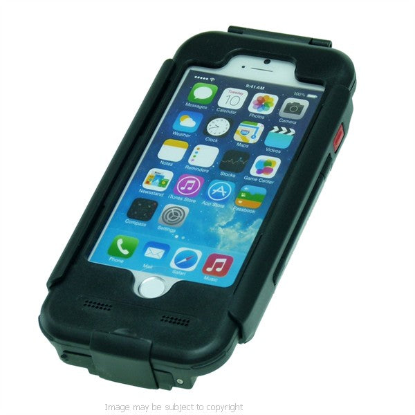 High Power Hardwire TiGRA BikeCONSOLE Waterproof Case with M8 Motorcycle Mount for iPhone 6S (sku 32272)