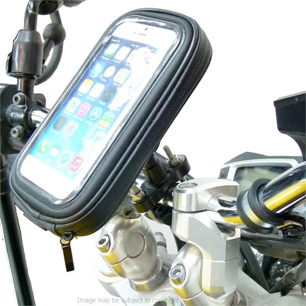 High Power Hella - DIN Metal U-Bolt Motorcycle Bike Handlebar Mount for iPhone SE 2 (2020) (sku 53509) - BuyBits Ltd UK