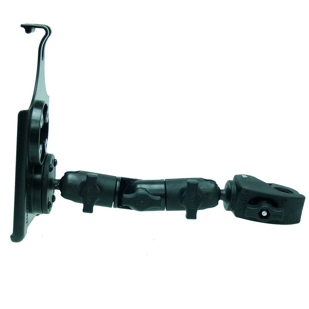 Wheelchair Rail &amp; Tube Mount with Double Swivel Arm &amp; Model Specific iPad mini Cradle (sku 21780)