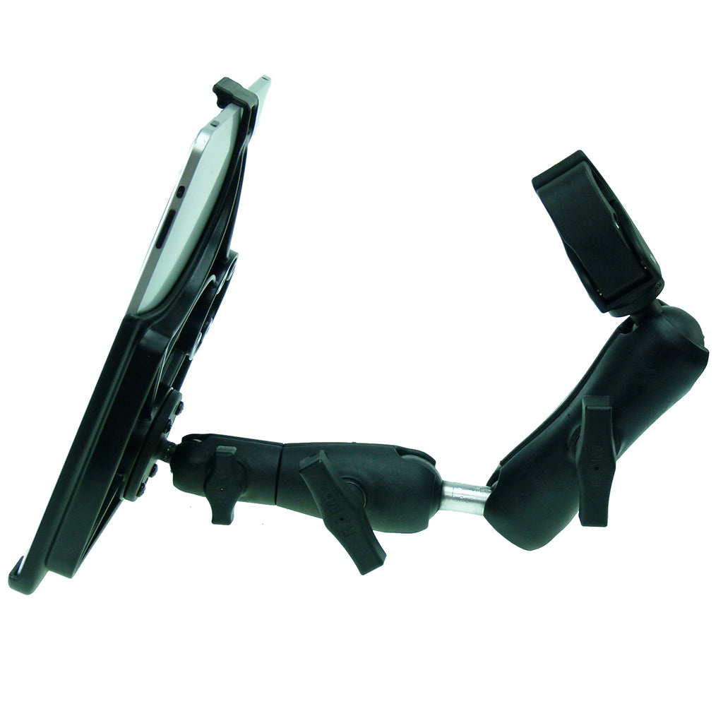 Wheelchair Rail &amp; Tube Mount with Extension &amp; Model Specific iPad 2 Cradle (sku 21784)