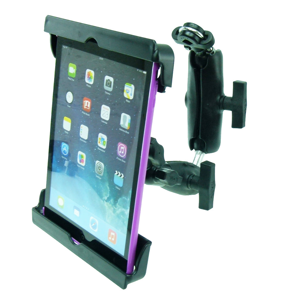 Wheelchair Rail - Tube Mount with Extension &amp; Tablet Holder for Apple iPad 9.7" 6th Gen (sku 2142838793)