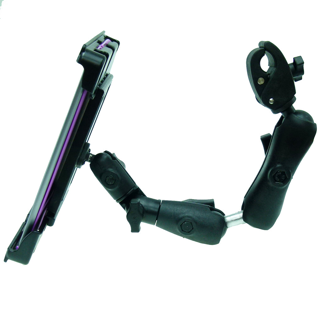 Wheelchair Rail Frame Tablet Mount Holder for Apple iPad 9.7" 6th Gen (sku 42836)