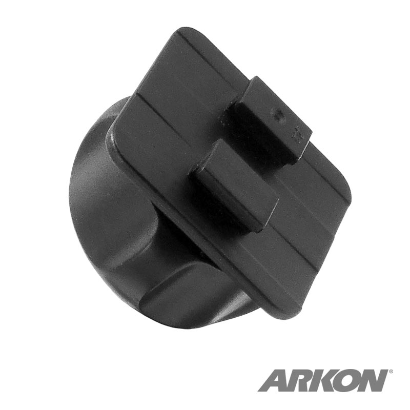 Arkon SP-SBH-KIT-22 22mm Ball to Dual T-Tab Adapter for Dual T-Slot Pattern Smartphone and Tablet Holders (sku 41122)