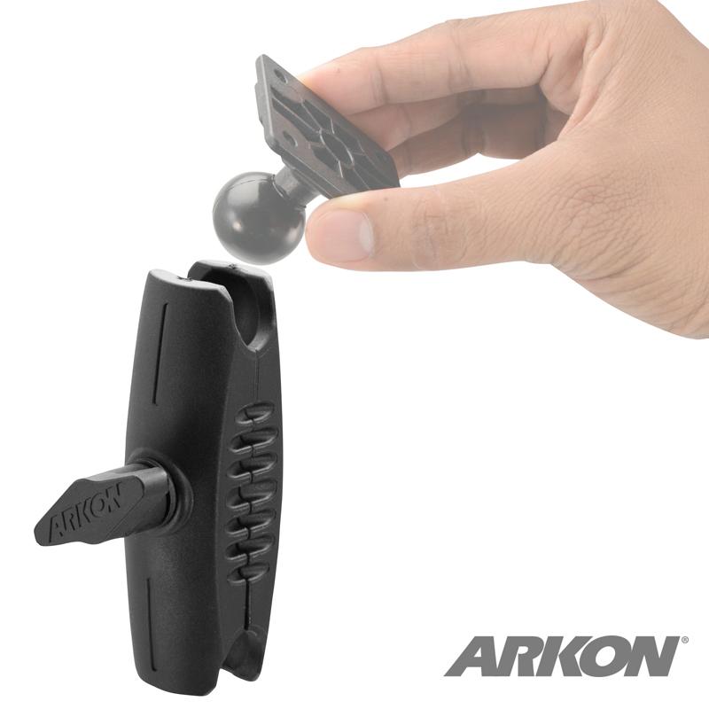Arkon SP-RM250 Robust Series Mount Shaft - 25mm (1 inch) Ball Compatible (sku 53789) - BuyBits Ltd UK