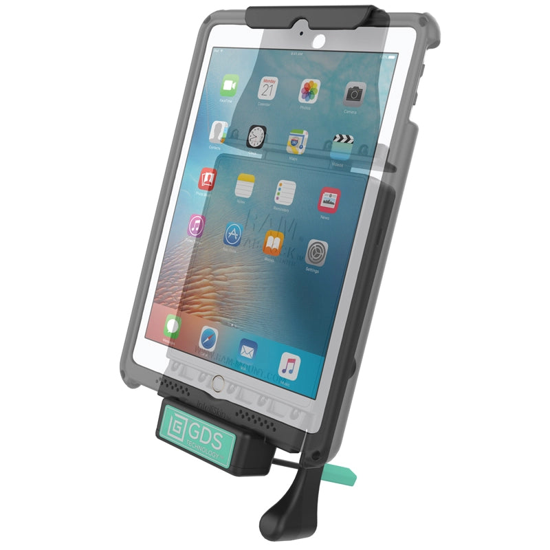 RAM GDS Locking Vehicle Dock for Apple iPad 5th &amp; 6th Gen RAM-GDS-DOCKL-V2-AP8 (sku 59296)