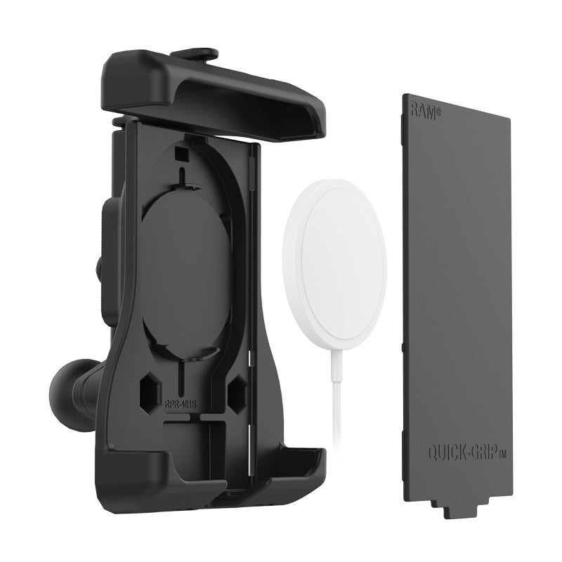 RAM Quick-Grip Holder with Ball for Apple MagSafe Compatible Phones RAM-HOL-UN15WB (sku 59324)