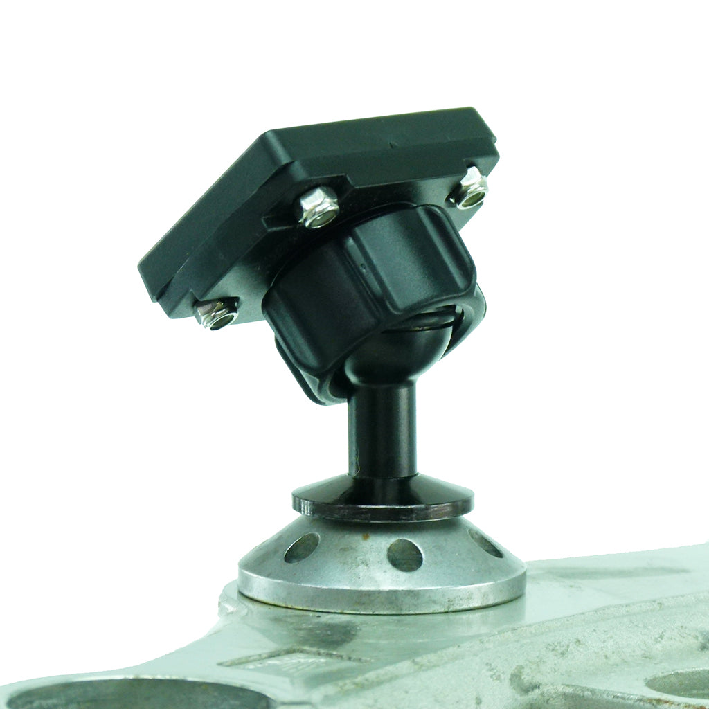 12mm Hexagon Hole GPS Mount fits Honda Blackbird &amp; Kawasaki Motorcycles for Arkon Cases Holders (sku 19779usa)