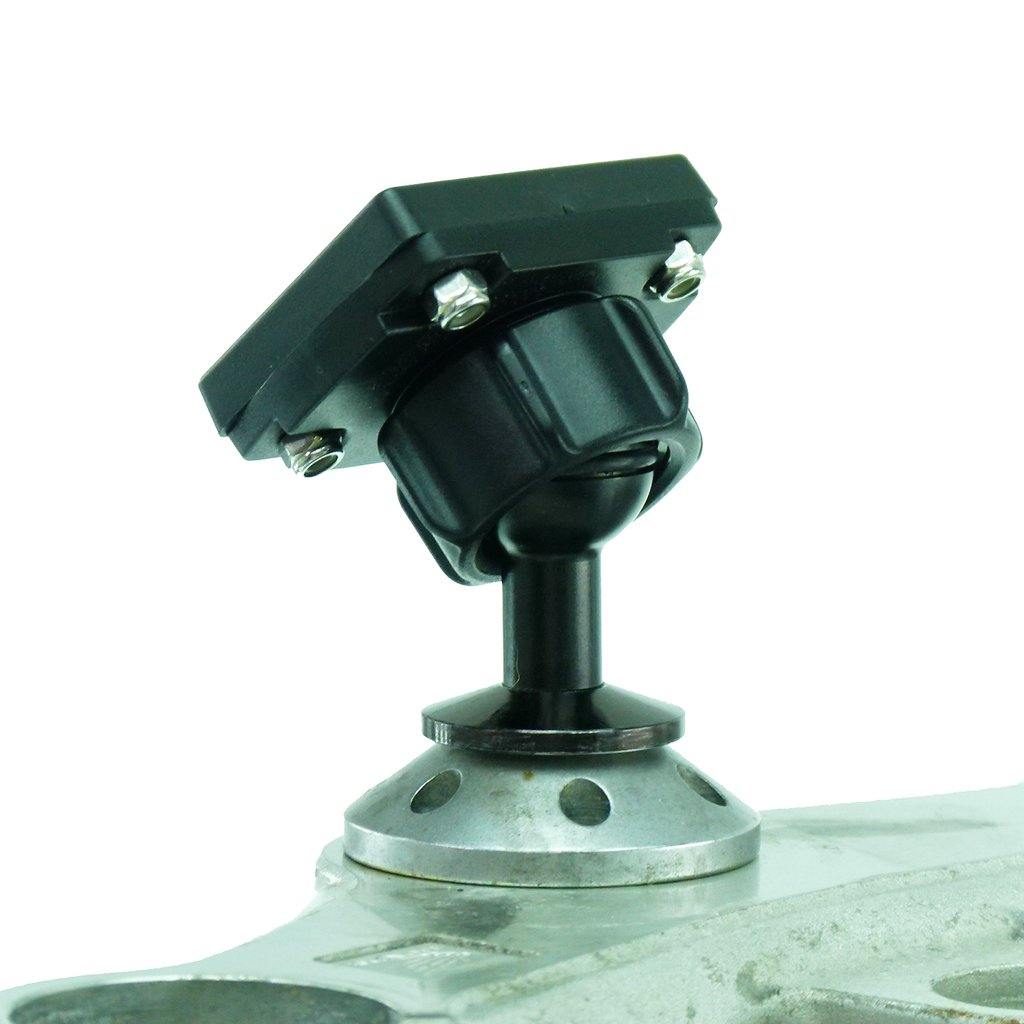 12mm Hexagon Hole GPS Mount fits Honda Blackbird &amp; Kawasaki Motorcycles for Arkon Cases Holders (sku 19779) - BuyBits Ltd UK