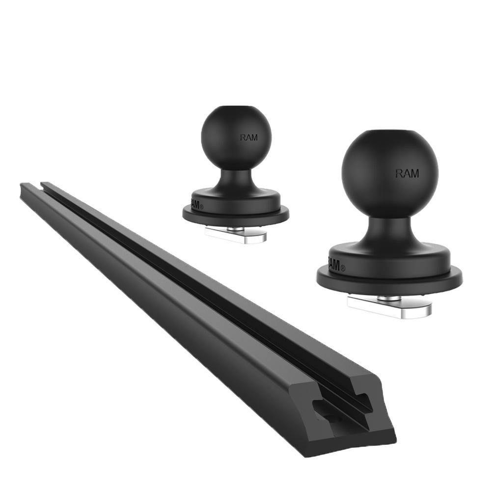 24" (60.96cm) End Loading Track Base with 1" Ball for Fleet Vehicles (sku 56105) - BuyBits Ltd UK