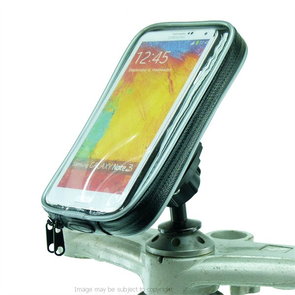 12mm Hexagon Hole Phone Mount for Honda Blackbird - Kawasaki Motorcycles fits Samsung Galaxy Note 3 (sku 19789)