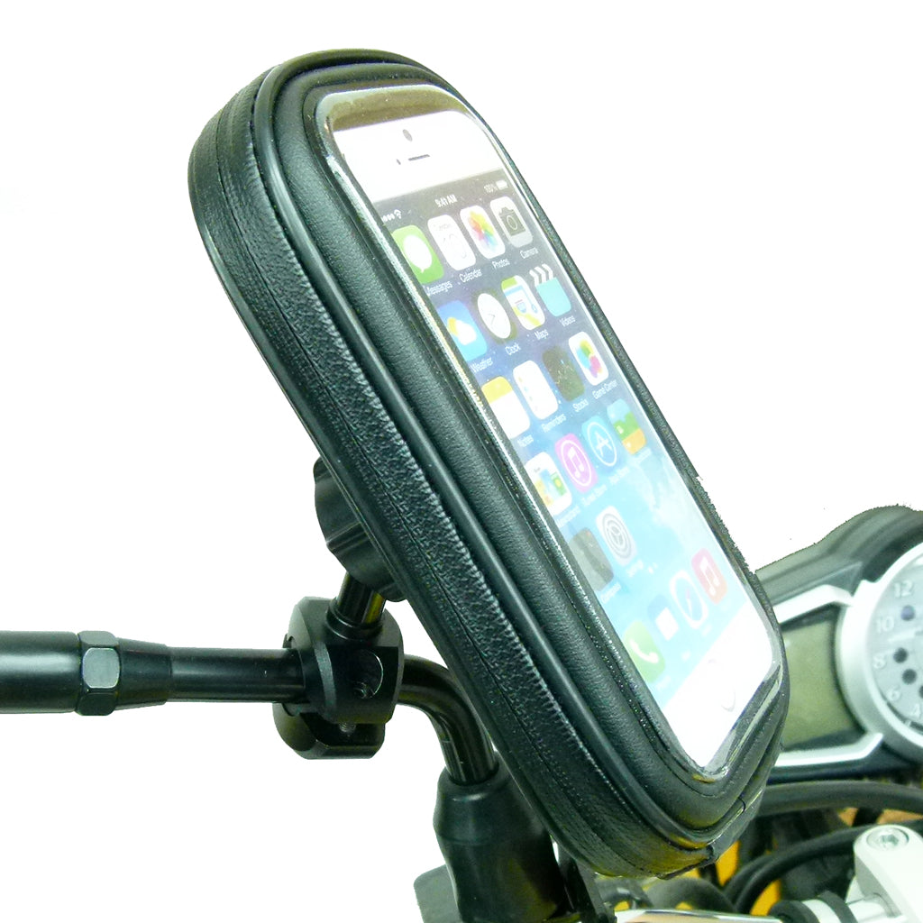 High Power Hardwire Waterproof Bike Scooter Mirror Mount for iPhone 7 4.7 (sku 45161)