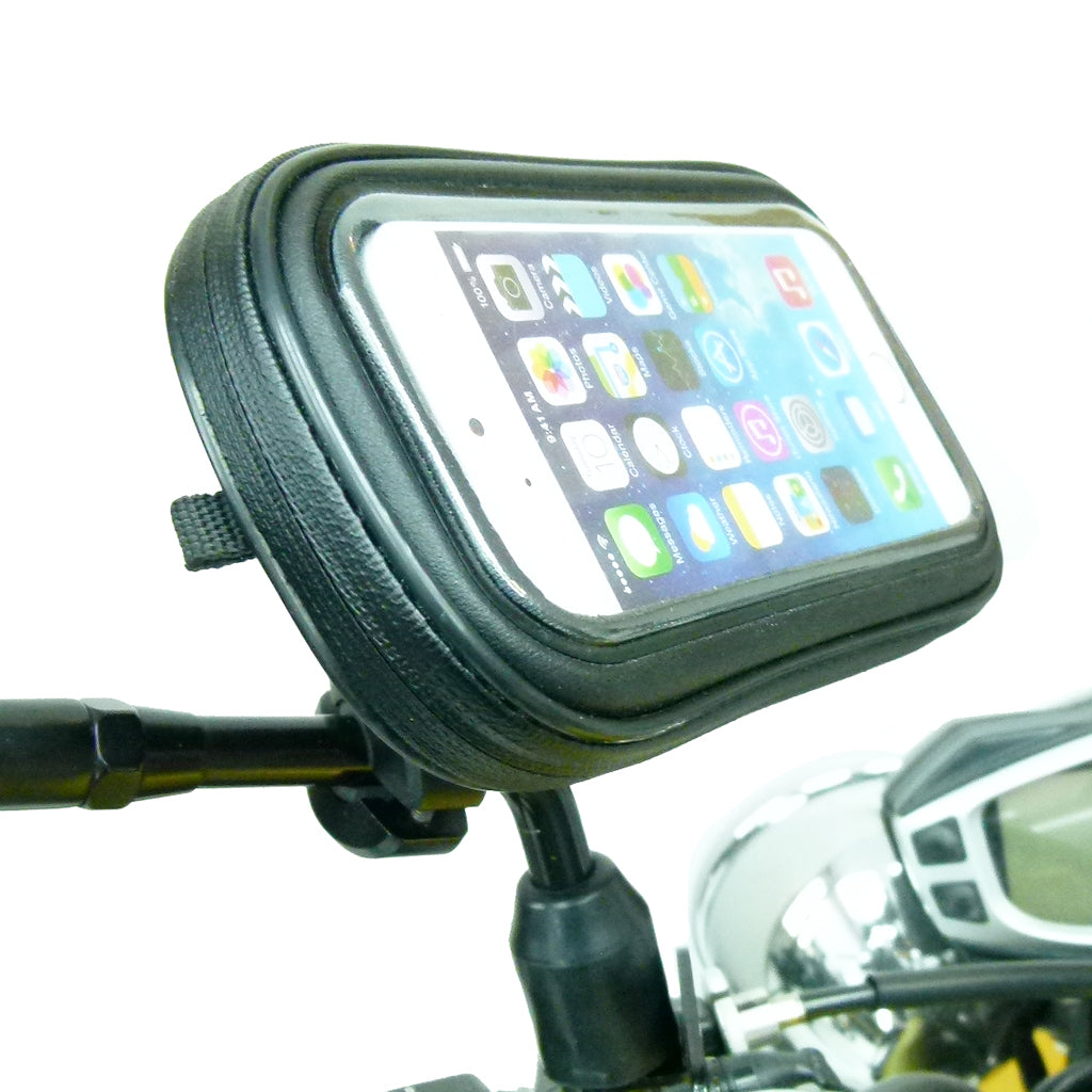 High Power Hardwire Waterproof Bike Scooter Mirror Mount for iPhone 7 4.7 (sku 45161)