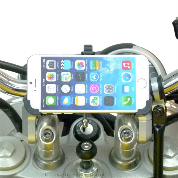 High Power Hella - DIN Quick Fix iPhone 7 4.7 Motorcycle Bike Mount (sku 45132)