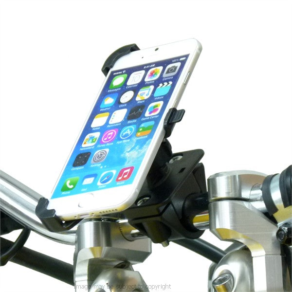 High Power Hardwire Dedicated iPhone 6 4.7 Motorcycle Handlebar Mount (sku 30014)