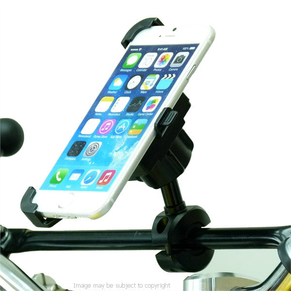 High Power Hardwire Dedicated iPhone 7 4.7 Motorcycle Crossbar Mount (sku 45150)