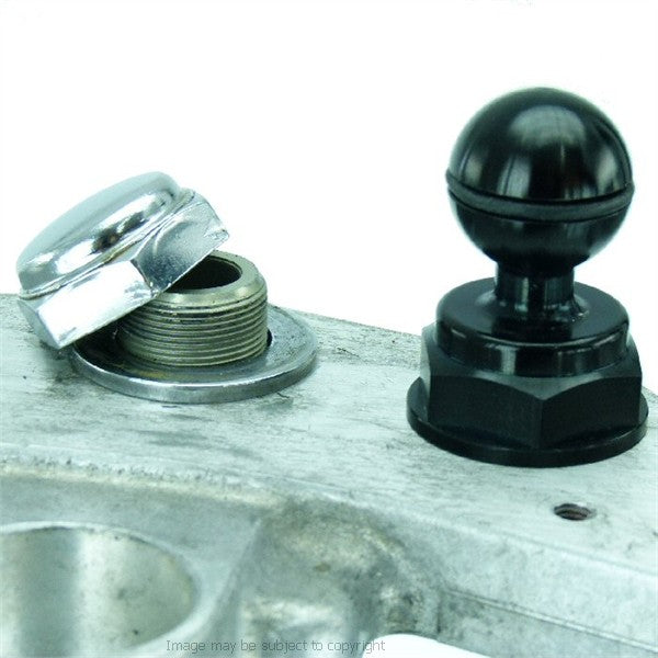 High Power Hella - DIN Yoke 30 Motorcycle Yoke Nut Cap Mount for Apple iPhone 7 4.7" (sku 45193)