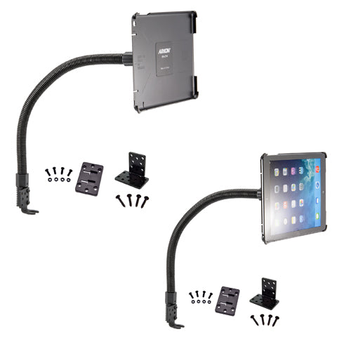 Arkon 22" Gooseneck Seat Rail Bolt or Floor Car Mount for Apple iPad Air (30102)
