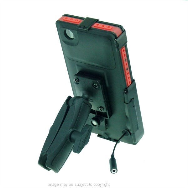 13.3-14.7mm High Power DIN Motorcycle Stem Mount &amp; TiGRA Case for iPhone 6S Plus (sku 32834)