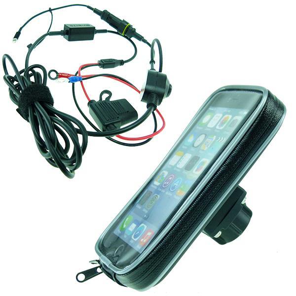 High Power Hardwire Weather Resistant Case with 1" Socket fits RAM Mounts for iPhone 11 PRO MAX (sku 49012) - BuyBits Ltd UK