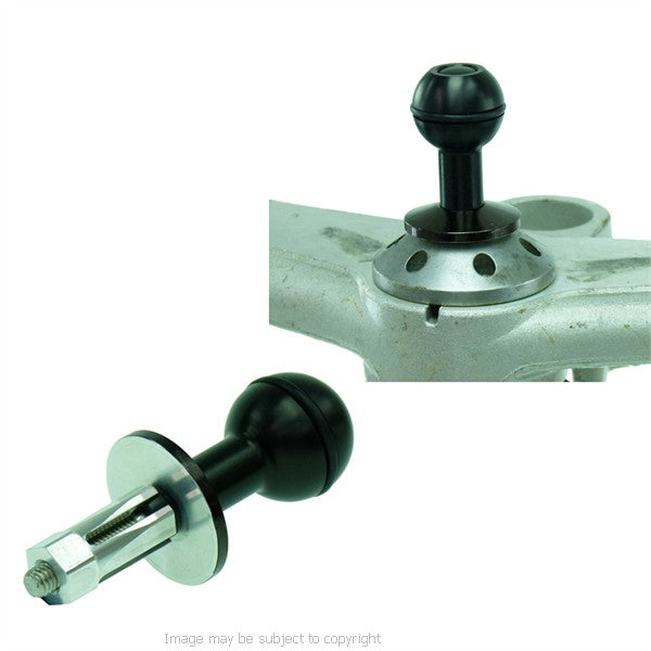 High Power Hella - DIN Waterproof 12mm Hexagon Honda Blackbird - Kawasaki Mount for iPhone XS (sku 42654)
