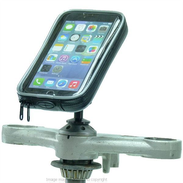 High Power Hella - DIN Waterproof 12mm Hexagon Honda Blackbird - Kawasaki Mount for iPhone XS (sku 42654)