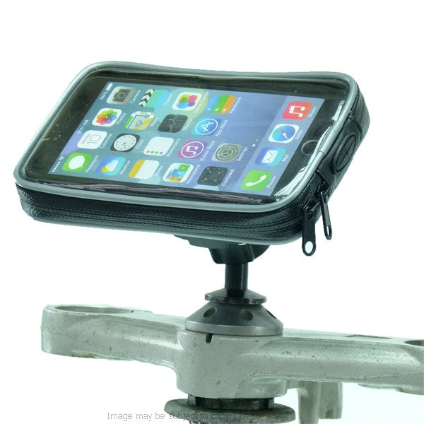 High Power Hella - DIN Waterproof 12mm Hexagon Honda Blackbird - Kawasaki Mount for iPhone XS MAX (sku 42541)