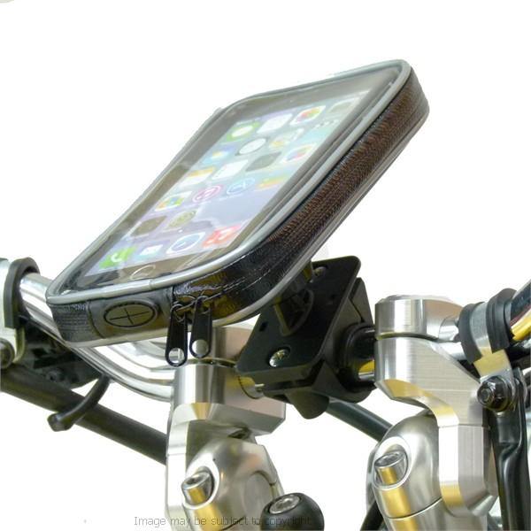 High Power Hardwire Weather Resistant Motorcycle Handlebar Mount for iPhone 11 PRO (sku 49234) - BuyBits Ltd UK