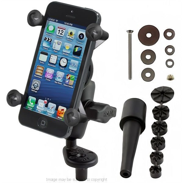High Powered Hella - DIN Fork Stem Mount for iPhone 6S Plus 5.5 (32774)