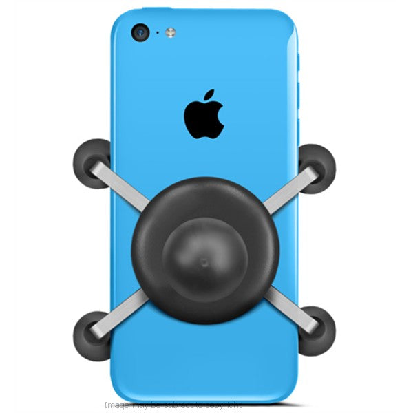 High Power Hella - DIN Brake - Clutch U-Bolt Motorcycle Mount Bundle with Holder for iPhone 6S Plus 5.5 (sku 32754)