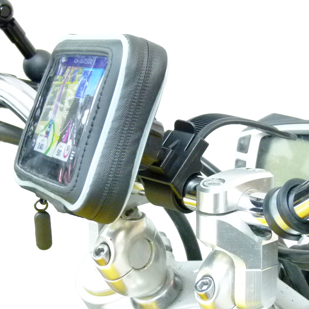 Weather Resistant Locking Strap Motorcycle Mount for Garmin Nuvi 2569LMT-D (31013)