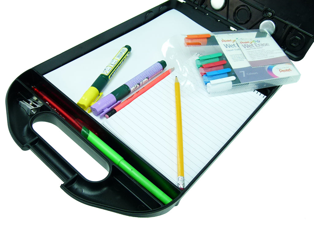 Wheelchair Rail - Tube Mount with Extension &amp; Artist Easel Handi Case (sku 30602)