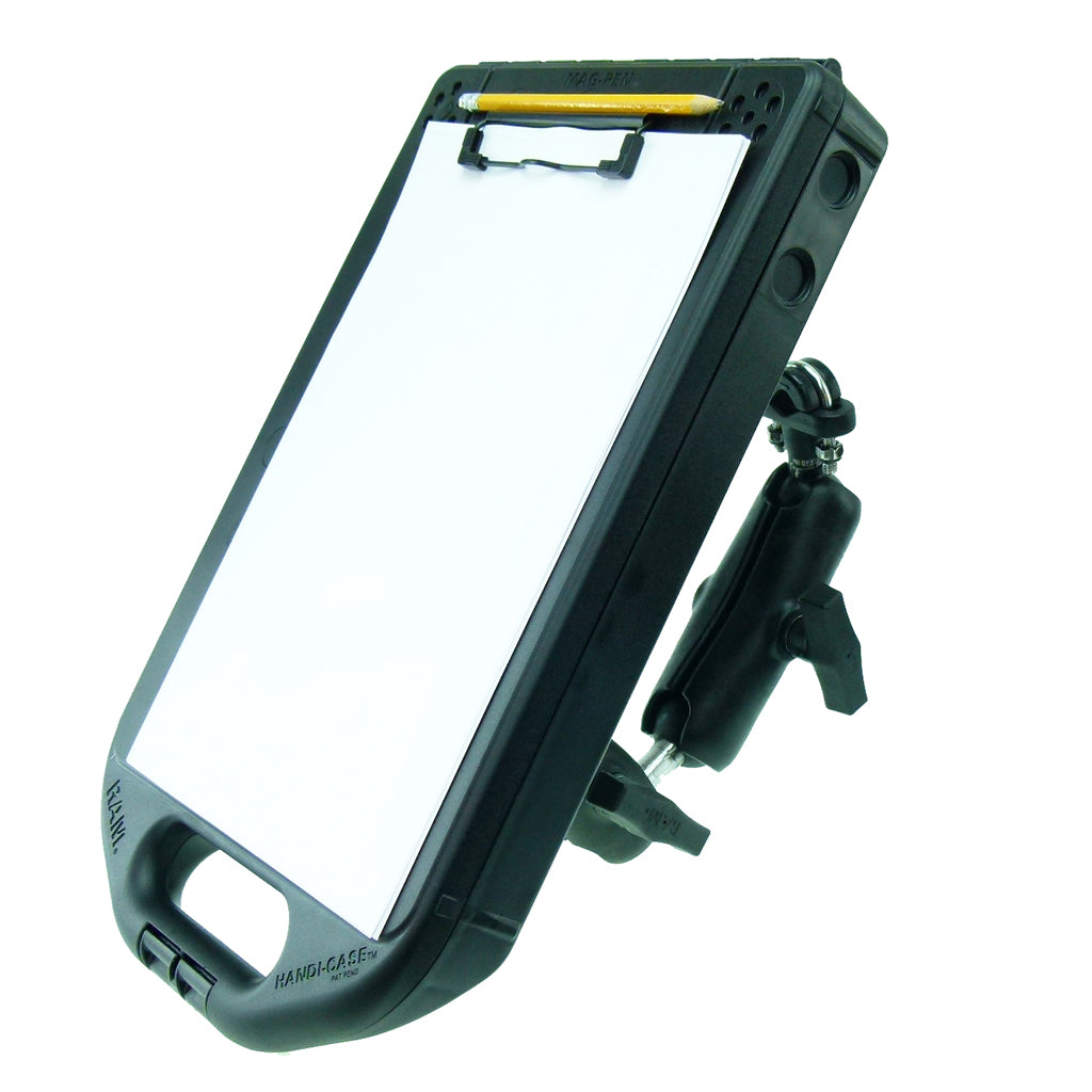 Wheelchair Rail - Tube Mount with Extension &amp; Artist Easel Handi Case (sku 30602)