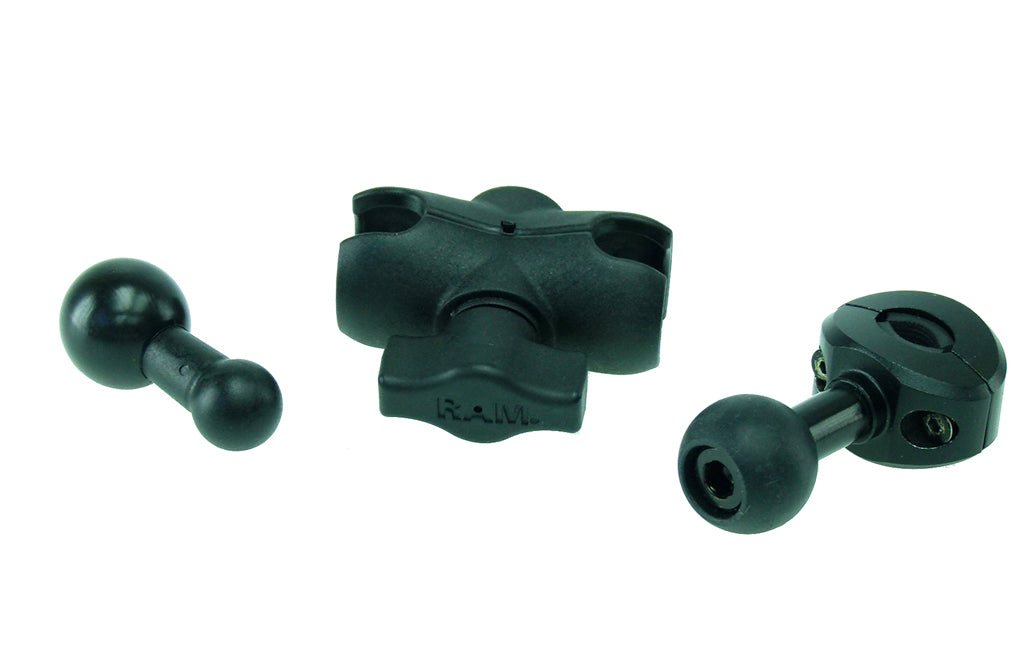 Crossbar Motorcycle Mount with 17mm Adapter for Garmin Nuvi GPS SatNav Holders - Cradles (sku 31135)