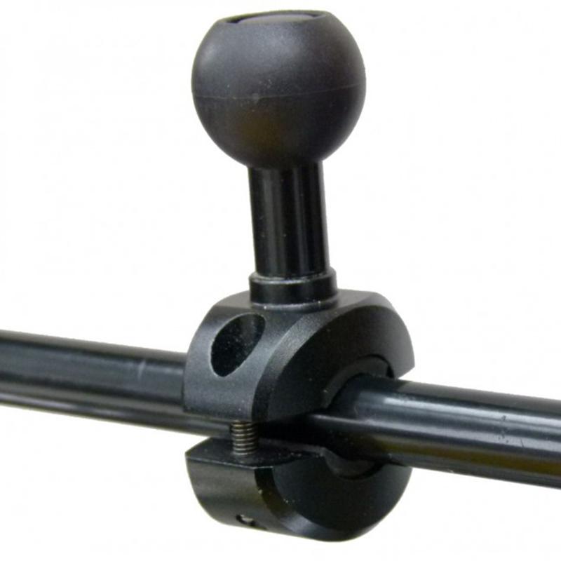 Motorcycle - Scooter Mirror Mount with Dedicated RAM Holder for iPhone 8 (sku 50481) - BuyBits Ltd UK