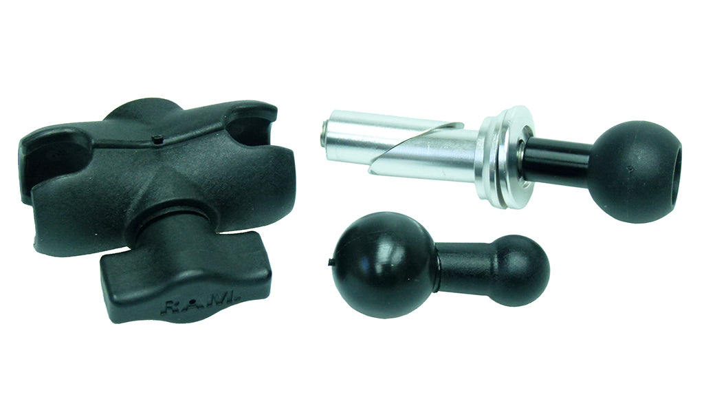 13.3-14.7mm Motorcycle Bike Fork Stem Mount for Garmin Nuvi GPS Cradle - Holder (sku 31702)