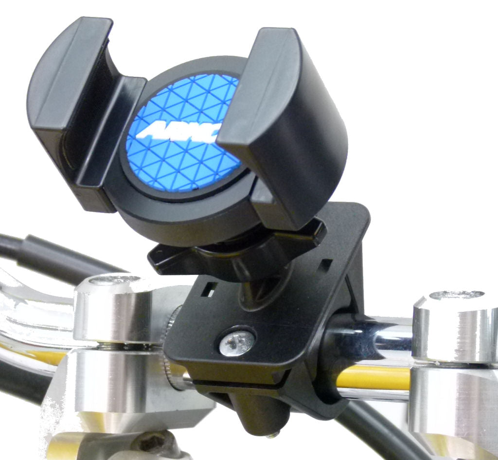 Motorcycle Bike  Handlebar Mount with RoadVise Smartphone Mobile Phone Holder (sku 31725)