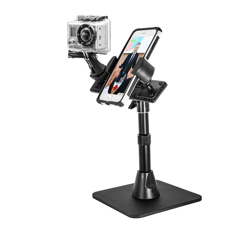 TWBRVGP ARKON TW Broadcaster Combo Phone and GoPro HERO Stand for Live Broadcasting (sku 33002)