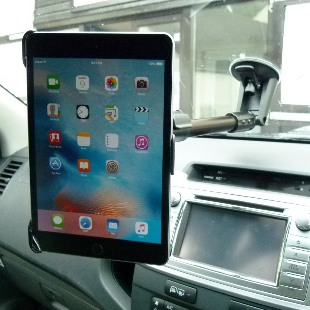 Dedicated Extending Car Window Arm Mount for Apple iPad Mini 2019 (sku 33233) - BuyBits Ltd UK