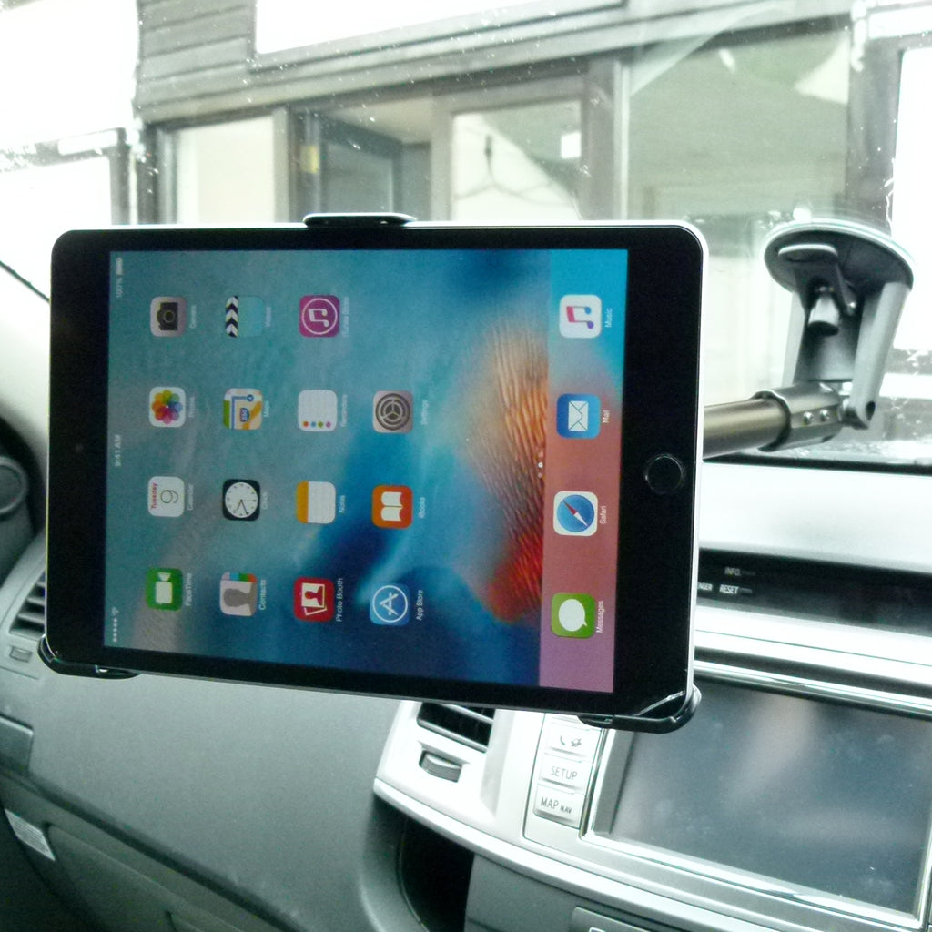 Extending Telescopic Car Window Arm Mount for Apple iPad Mini 4 (sku 33233)
