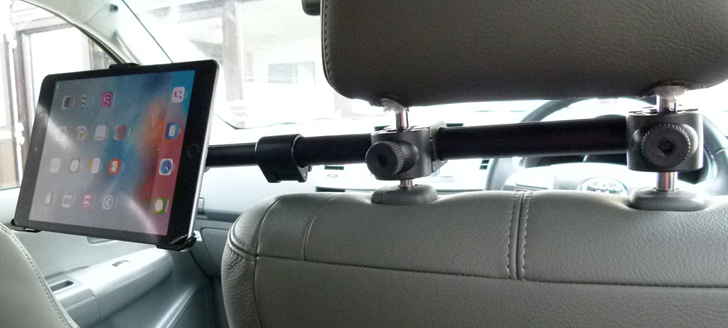 Dedicated Central Headrest Mount for Apple iPad Mini 4 (sku 33237)