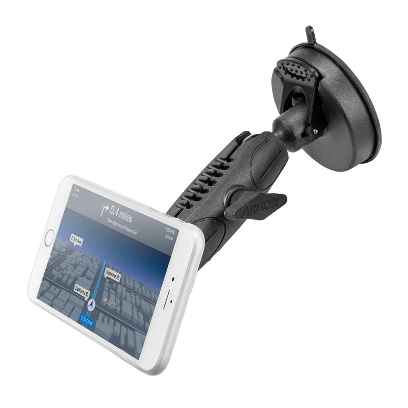 ARKON TW Broadcaster Single-Phone Sticky Suction Magnetic Mount for Live Streaming on Periscope Facebook TWBMAG (sku 34428)