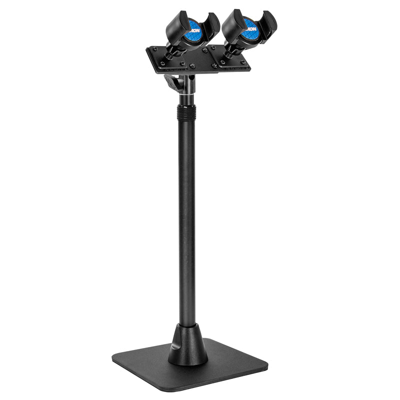 Arkon HD829RV2 TW Broadcaster Pro Dual Smartphone Desk or Countertop 29-inch Stand for Live Streaming (sku 34912)