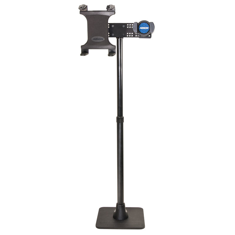 Arkon HD8TAB29 TW Broadcaster Dual Tablet and Phone Countertop or Desk 29-inch Stand Holder for Live Streaming (sku 34909)