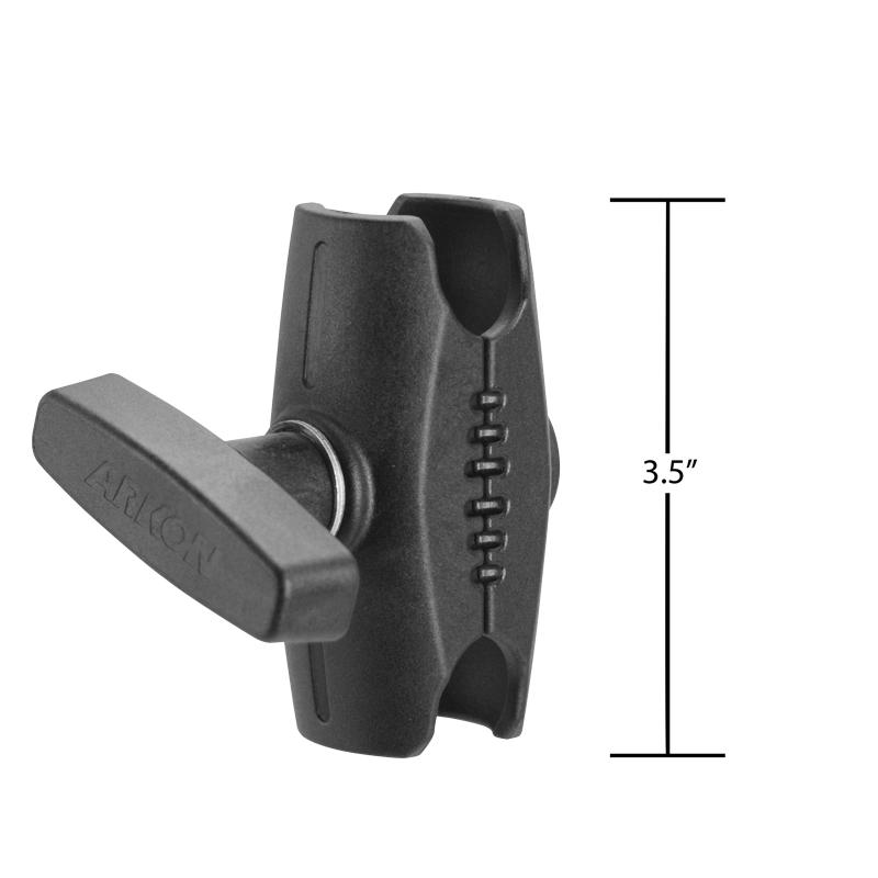 Arkon SPRM3835B Robust Series 3.5 inch Composite Mount Shaft - 38mm Ball Compatible (sku 53795) - BuyBits Ltd UK