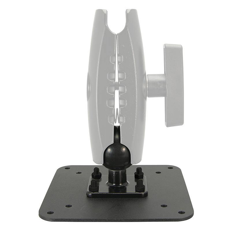 Arkon AP38MMVESA VESA 75 / VESA 100 to 38mm (1.5 inch) Ball Mount Adapter Plate (sku 56192) - BuyBits Ltd UK