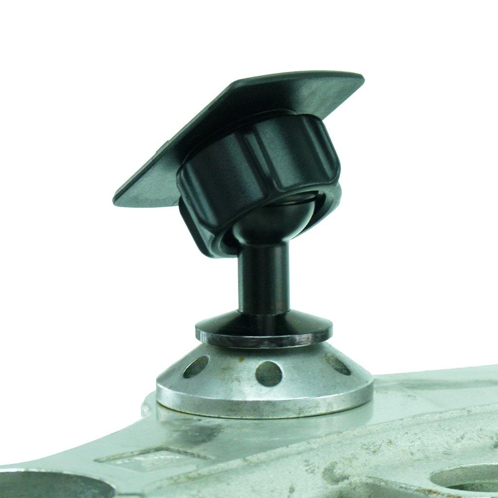 12mm Hexagon Hole GPS Mount fits Honda Blackbird &amp; Kawasaki Motorcycles for 3 Prong Cases (sku 19780) - BuyBits Ltd UK
