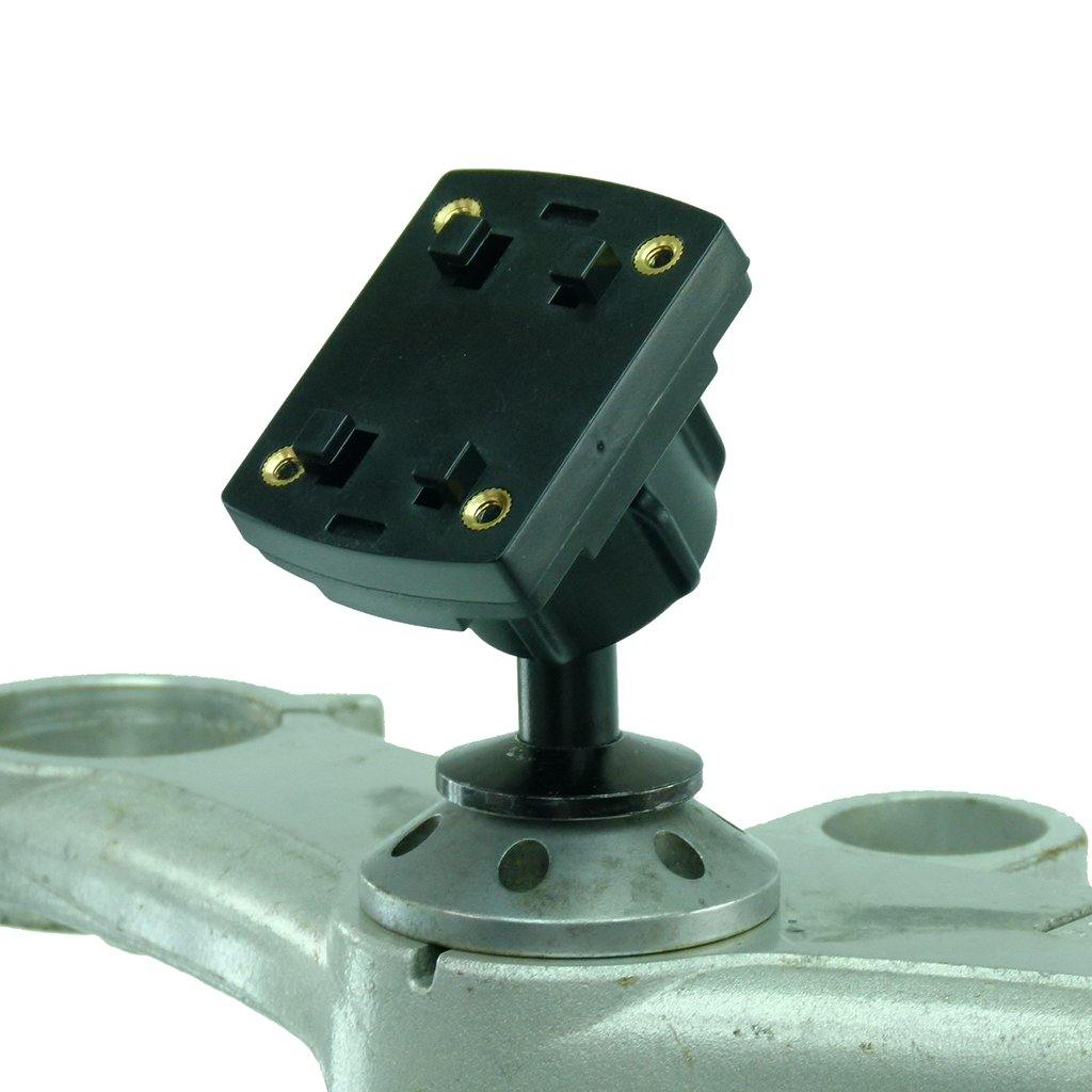 12mm Hexagon Hole GPS Mount fits Honda Blackbird &amp; Kawasaki Motorcycles for 4 Prong Holders (sku 19782) - BuyBits Ltd UK