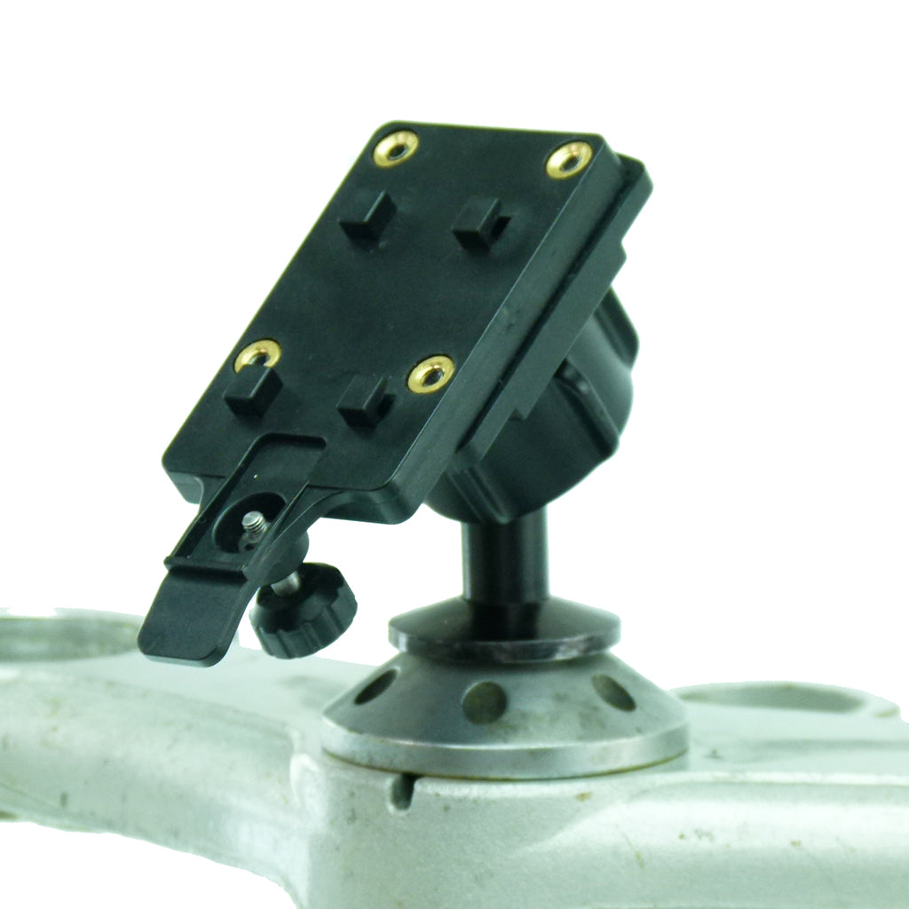 12mm Hexagon Hole GPS Mount fits Honda Blackbird &amp; Kawasaki Motorcycles for Tigra Cases Holders (sku 19781)