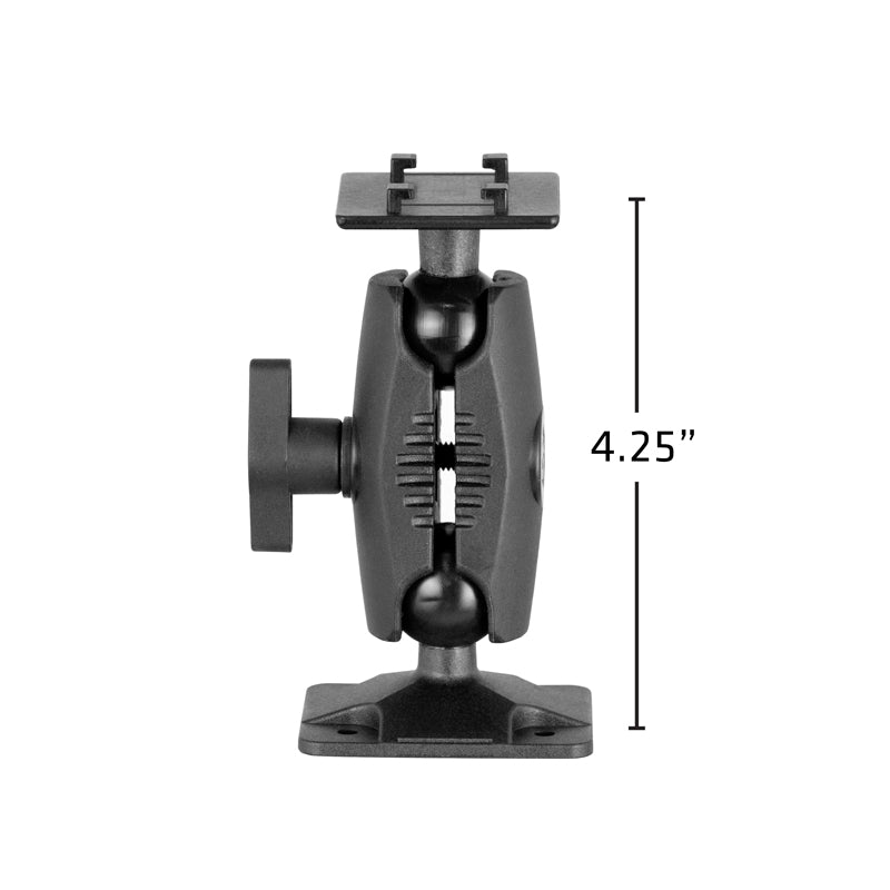 Arkon RMSAMPS4P 4 inch 4-Hole AMPS Drilled Base Mount – 4-Prong Compatible (sku 59214)
